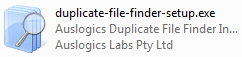 Установочный файл Auslogics Duplicate File Finder Установочный файл Auslogics Duplicate File Finder